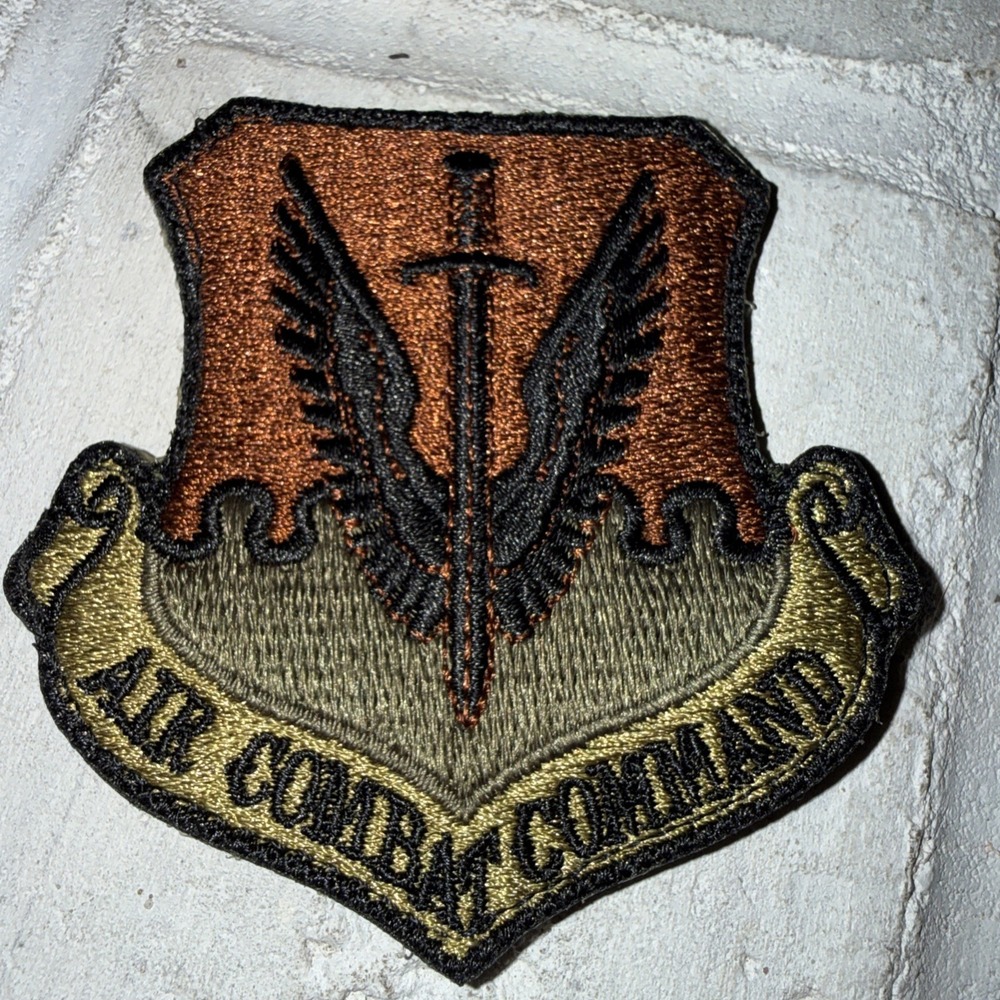 USAF Air Combat Command Patch - US Air Force ACC Fighter Squadron Uniform 3"